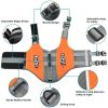 Dog Life Jacket; Reflective Dog Safety Vest Adjustable Pet Life Preserver with Strong Buoyancy and Durable Rescue Handle